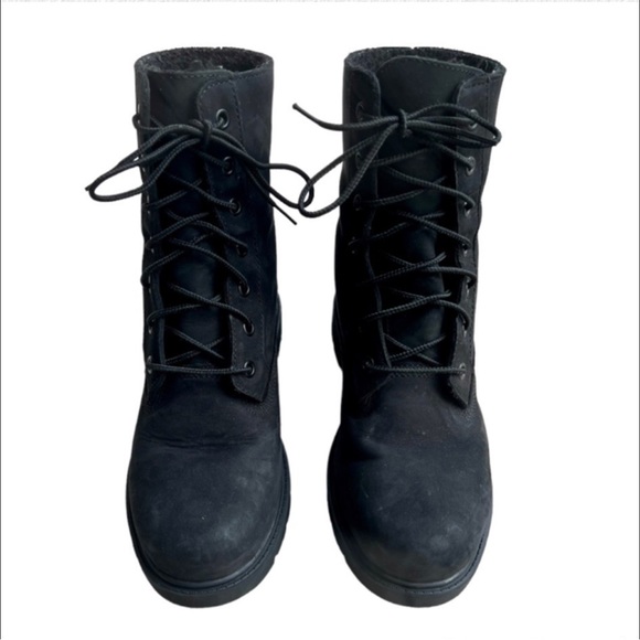 TIMBERLAND LINDEN WOODS WP FLEECE FOLD DOWN BOOTIE - BLACK NUBUCK
WOMEN … - Picture 8 of 14